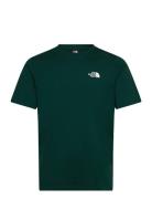 M Ss Simple Dome Tee Green The North Face