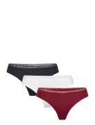 Lace 3P Thong Burgundy Tommy Hilfiger