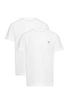 C-Neck T-Shirt 2-Pack White GANT