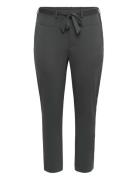 Kcjenna Belt Pant Grey Kaffe Curve