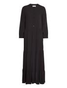 Neell Maxi Dress Ls Black Lollys Laundry