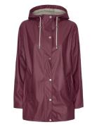 Rain Jacket Burgundy Ilse Jacobsen