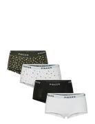 Pclogo Lady 4 Pack Aop/Solid Noos Bc Patterned Pieces