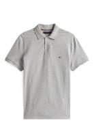 Mb Contrast Collar Cuff Reg Polo Grey Tommy Hilfiger