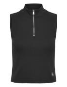 A- Woven Label Sl Qz Top Black Calvin Klein Jeans