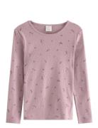Top Ls Pointelle Aop Pink Lindex