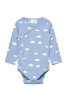 Tnsbpaco L_S Wrap Body Blue The New