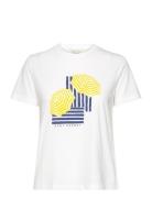 Reg Graphic Ss T-Shirt White GANT