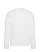 Ls Easy Monogram Tee White Calvin Klein Jeans