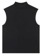 Sleeveless Mockneck Black Calvin Klein
