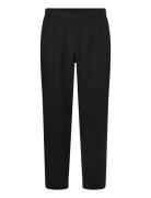 Straight-Fit Pleated Trousers Black Mango
