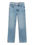 Matilda Medium-Rise Straight-Fit Jeans Blue Mango