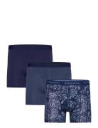 Cotton Stretch Boxer 3P Navy Björn Borg