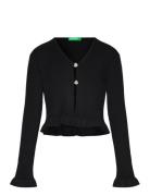 L/S Cardigan Black United Colors Of Benetton