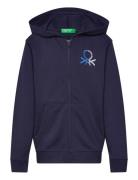 Jacket W/Hood L/S Navy United Colors Of Benetton