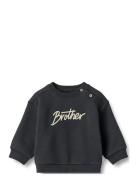 Sweatshirt L/S Sander Navy Wheat