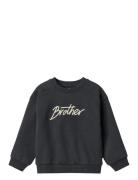 Sweatshirt L/S Sander Navy Wheat