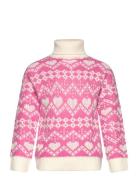 Tnperline Jacquard Pullover Pink The New