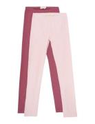 Leggings 2-Pack Pink Creamie