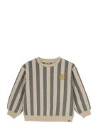 Over D Sweater Stripe Cream Daily 7