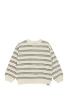 Over D Sweater Stripe Cream Daily 7