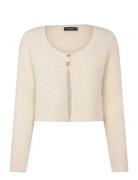 Syringabberika Knit Bolero Cream Bruuns Bazaar