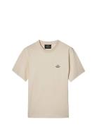 Cotton Jersey Frode Logo Tee Fav Cream Mads Nørgaard