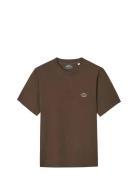 Cotton Jersey Frode Logo Tee Fav Brown Mads Nørgaard