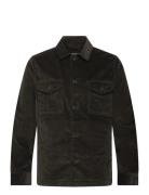 1927: Corduroy Overshirt Brown Lindbergh Black