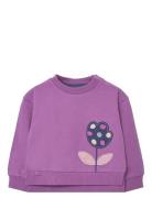 Fleece Sweatshirt Purple Boboli