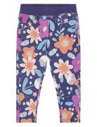 Fleece Trousers Floral Purple Boboli