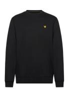 Crew Neck Fly Fleece Black Lyle & Scott Sport