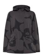 Musteet Unikko Black Marimekko