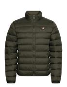 Milano Regular Thin Puffer Jacket Khaki FILA