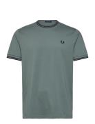 Twin Tipped T-Shirt Blue Fred Perry