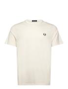 Crew Neck T-Shirt White Fred Perry