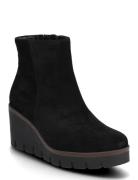 Wedge Ankle Boot Black Gabor