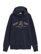 Graphic Hoodie Blue GANT
