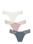 Seamless String W Lace On Side 3-Pack White Missya