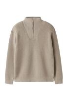 Nkmnesolle Ls Knit Noos Beige Name It