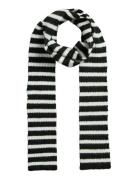 Pcjaya Long Narrow Scarf Bc Black Pieces