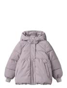 Puffer Jacket Karla Purple Wheat