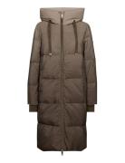 Mmnova Dip Dye Down Jacket Beige MOS MOSH