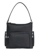 Pocket Nylon Satchel Black Calvin Klein