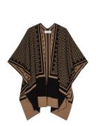 Garnette Poncho Bb Jaquar Patterned BUSNEL