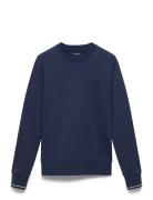 Crew Neck Sweatshirt Navy Fred Perry