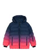 Ski Jacket - Quilt & Gradient Pink Color Kids