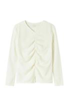 Nkfodny Ls Slim Top White Name It