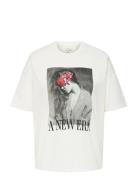 Carwinova Life S/S O-Neck Loose Tee Jrs White ONLY Carmakoma