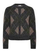 Filippa Argyle Cardigan Brown Twist & Tango